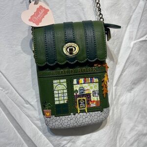 Old Bookshop Phone purse by Vendula of London